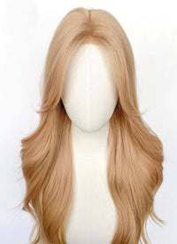 Blonde Wavy Synthetic Hair Wig NL070D