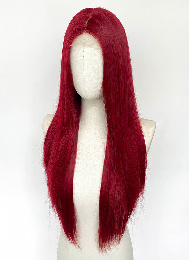 Red Straight Synthetic Hair Wig NLCS019