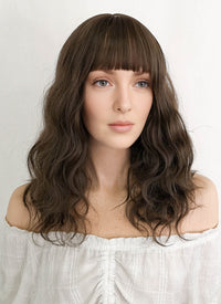 Stranger Things Joyce Byers Brunette Wavy Synthetic Wig NS065A