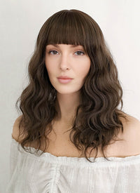 Stranger Things Joyce Byers Brunette Wavy Synthetic Wig NS065A