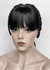 Wednesday Addams Gala Black Braided Synthetic Hair Wig NS2003