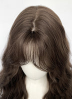 Brunette Wavy Synthetic Hair Wig NS539