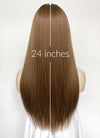 Brown Straight Synthetic Hair Wig NS545