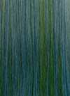 Blue Mixed Green Straight Synthetic Hair Wig NS593