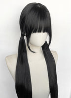 Black Straight Synthetic Hair Wig NS623