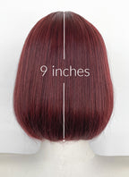 Red Mixed Auburn Straight Bob Synthetic Hair Wig NS626