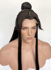 Heaven Official's Blessing Xie lian Brunette Straight Synthetic Men's Wig With Bun TB1751