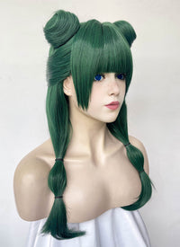 The Apothecary Diaries Maomao Green Braided Synthetic Hair Wig TB1759