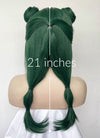 The Apothecary Diaries Maomao Green Braided Synthetic Hair Wig TB1759