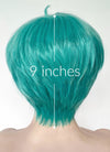 KPop Demon Hunters Saja Boys Baby Green Straight Synthetic Hair Wig TB1761