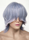KPop Demon Hunters Saja Boys Mystery Pastel Purple Straight Synthetic Hair Wig TB1762