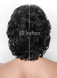 Stranger Things Mike Wheeler Black Curly Synthetic Men's Wig TB1769A