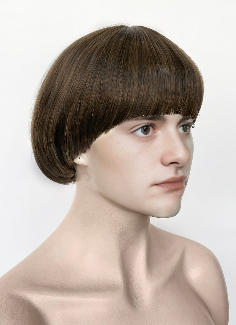Stranger Things Will Byers Brunette Straight Synthetic Wig TB1770A