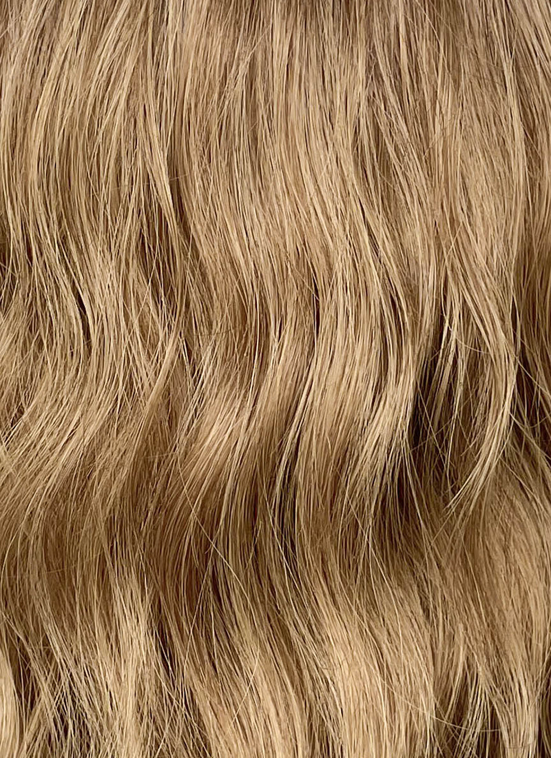 Stranger Things Robin Buckley Blonde With Dark Roots Wavy Synthetic Wig TB1773A