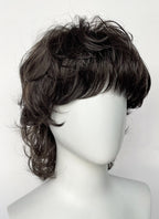Brunette Shaggy Wavy Synthetic Hair Wig TB1775A