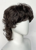 Brunette Shaggy Wavy Synthetic Hair Wig TB1775A