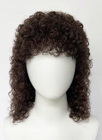 Stranger Things Dustin Henderson Brunette Curly Natural Hair Wig TBH1772