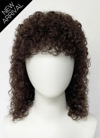 Stranger Things Dustin Henderson Brunette Curly Natural Hair Wig TBH1772