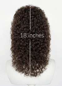 Stranger Things Dustin Henderson Brunette Curly Natural Hair Wig TBH1772