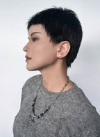 Natural Black Straight Natural Hair Wig TBH1777A