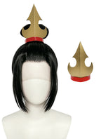 Avatar: The Last Airbender Azula Black Braided Lace Front Synthetic Wig LF2215