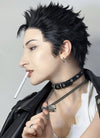 Nana Ren Honjo Black Wavy Lace Front Synthetic Men's Wig LF6075