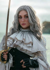 Grey Wavy Lace Front Synthetic Wig LW4043