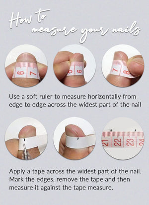 Coffin Press-On Nails FN037