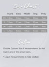 Coffin Press-On Nails FN020