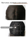 Black Wavy Synthetic Wig NS064