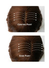 Chestnut Brown Wavy Bob Synthetic Wig NS113