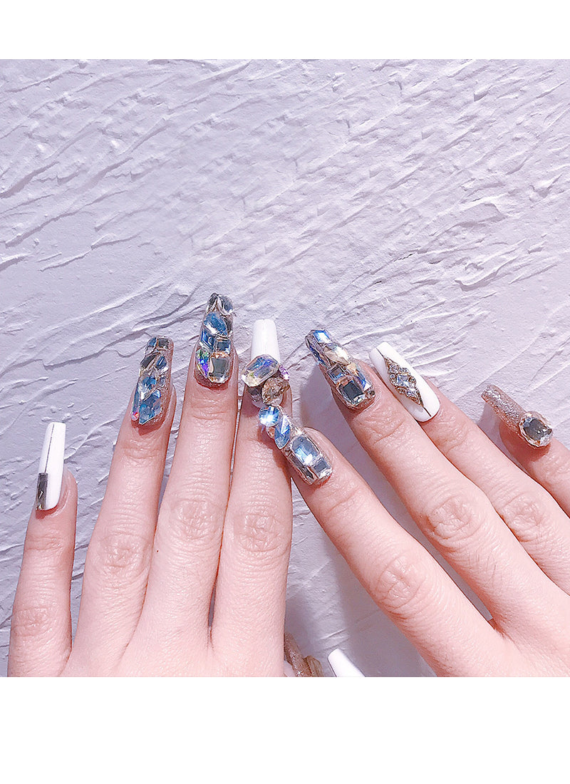 Coffin Press-On Nails FN037
