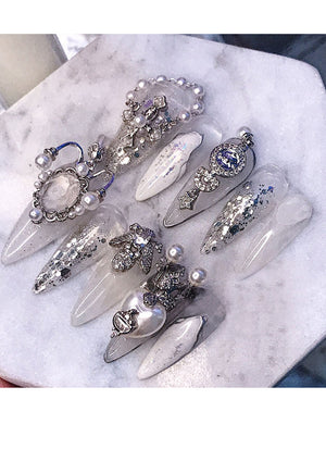 Stiletto Press-On Nails FN038