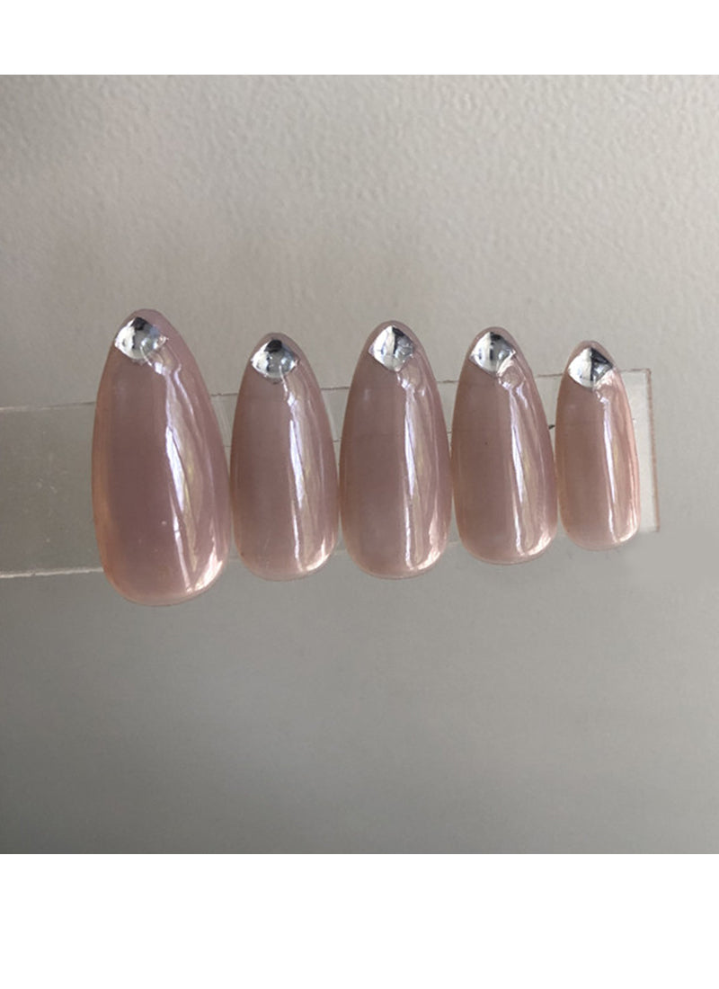Almond Press-On Nails FN043
