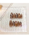 Almond Press-On Nails FN052