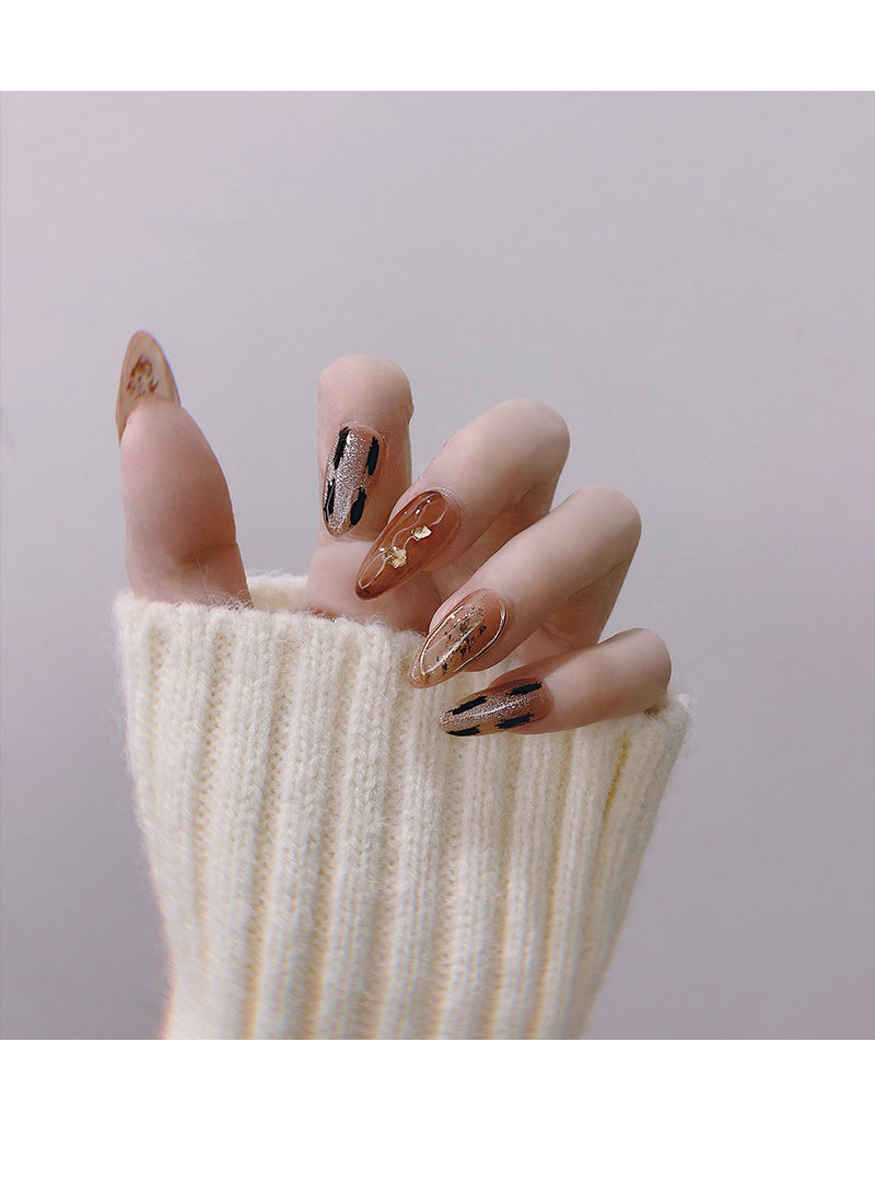 Almond Press-On Nails FN052