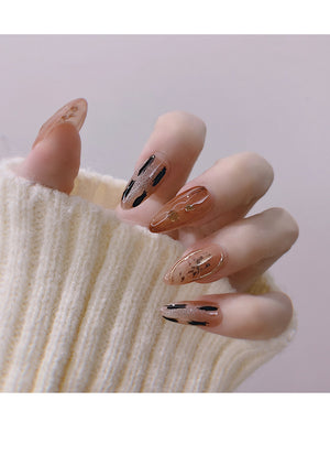 Almond Press-On Nails FN052