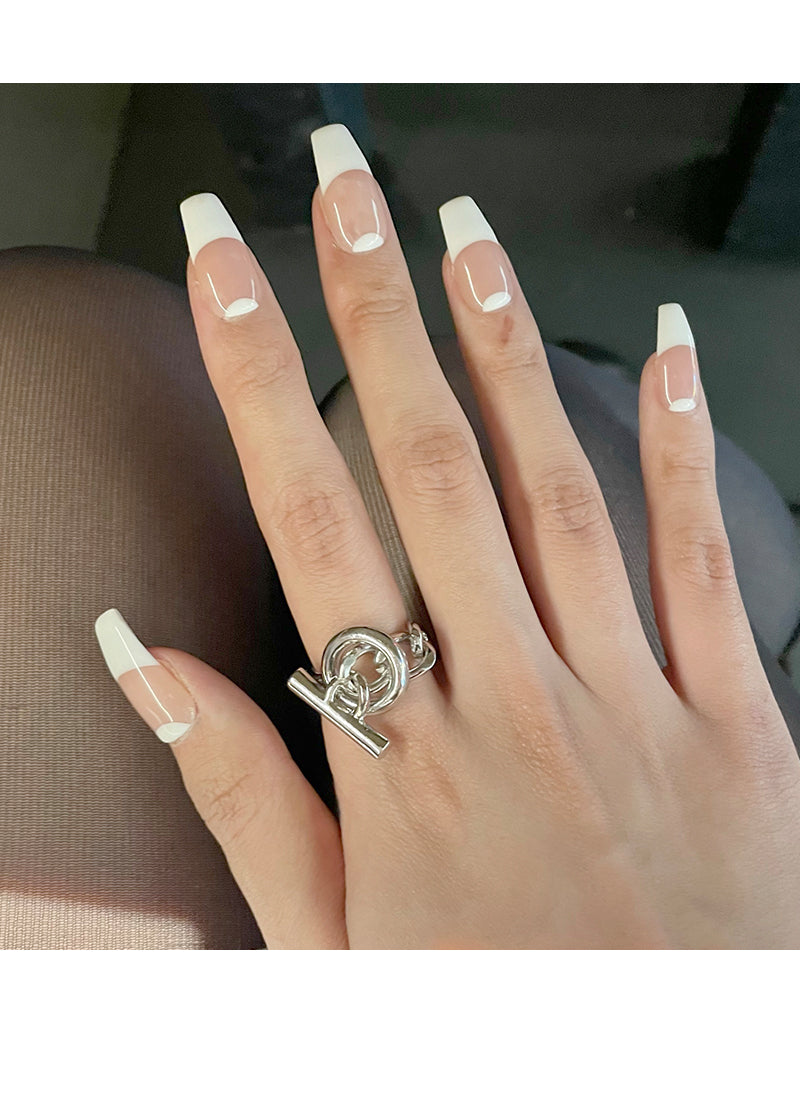 Coffin Press-On Nails FN056