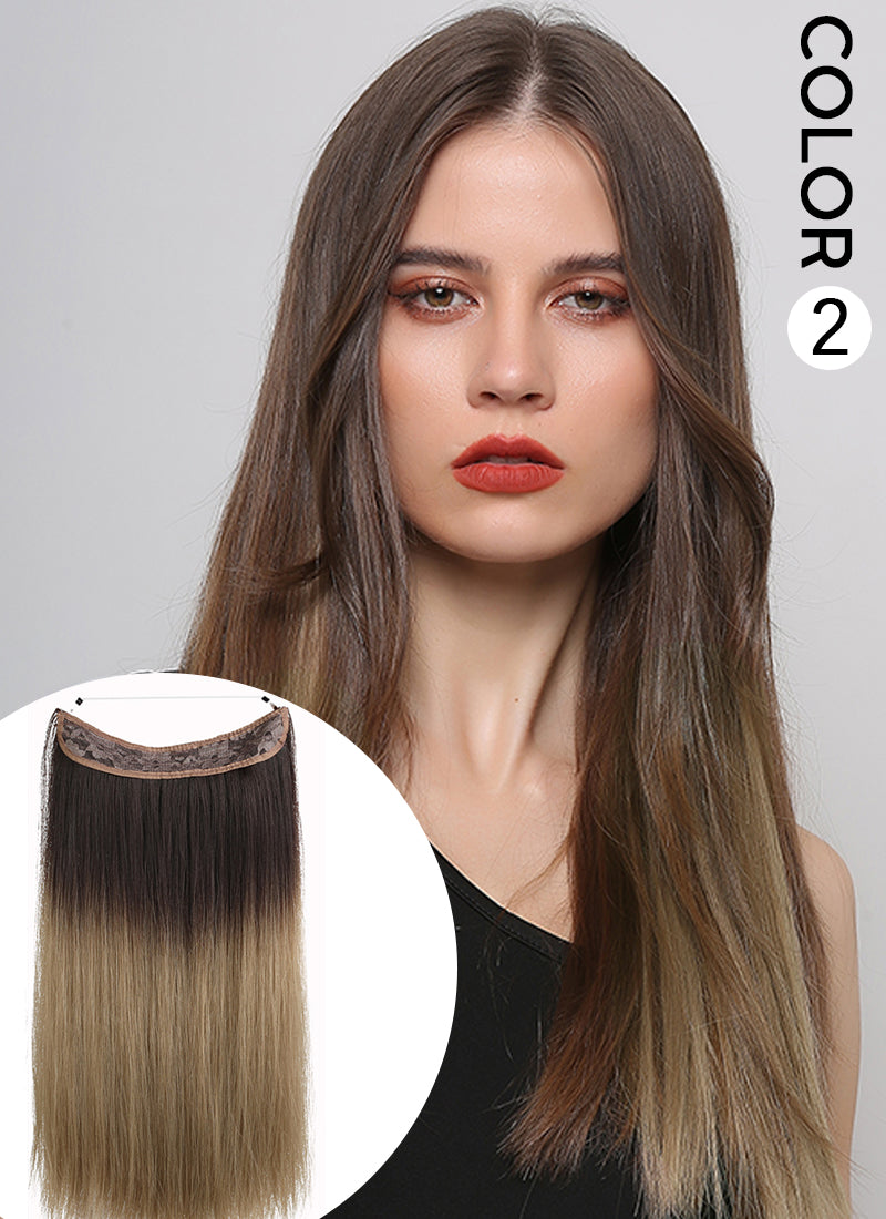 20" Halo Synthetic Flip-In Extensions