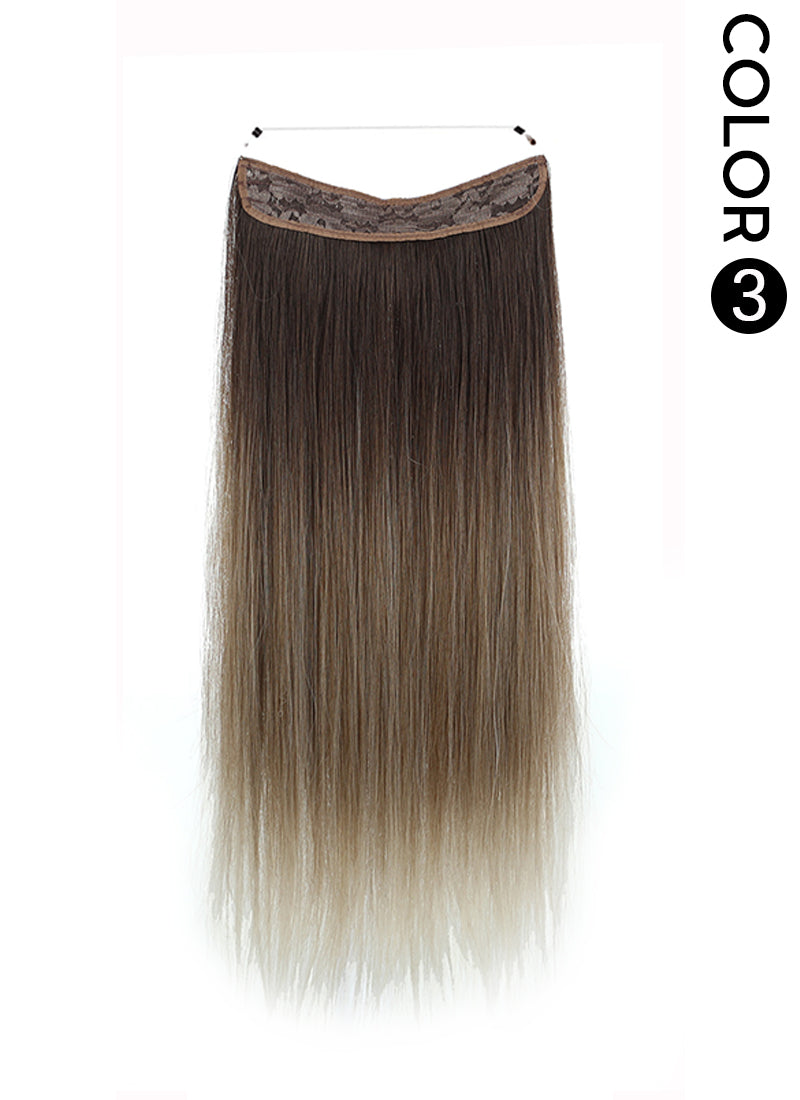 24" Halo Synthetic Flip-In Extensions