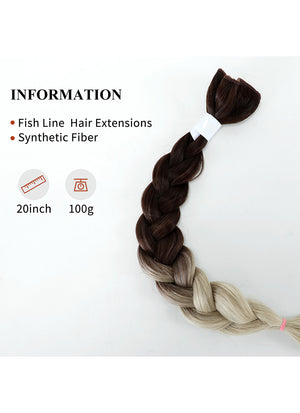 20" Halo Synthetic Flip-In Extensions