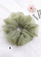 Minimalist Solid Scrunchie