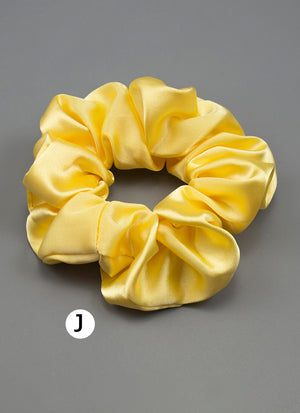 Plain Satin Scrunchie
