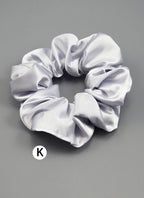 Plain Satin Scrunchie