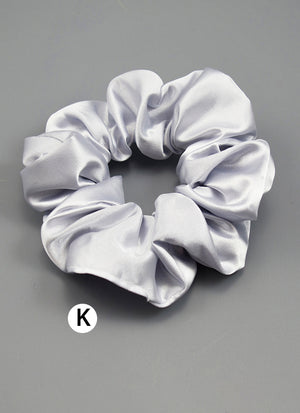 Plain Satin Scrunchie