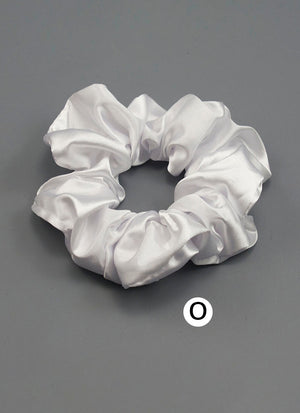 Plain Satin Scrunchie