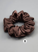 Plain Satin Scrunchie