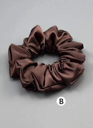 Plain Satin Scrunchie