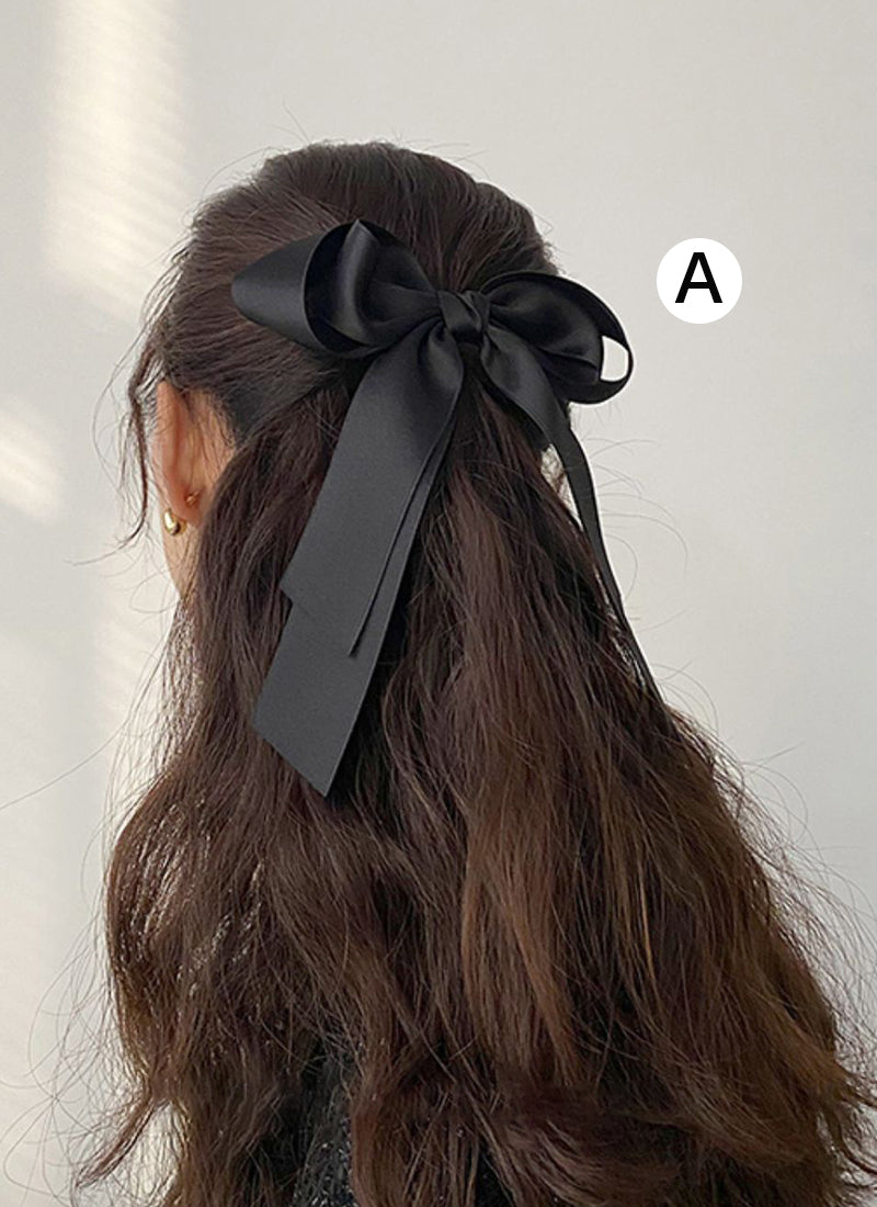 AYYUFE Hair Clip Exquisite Shape Wear-Resistant Lace Bow-knot Hair