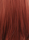Auburn Straight Lace Front Synthetic Wig LF009
